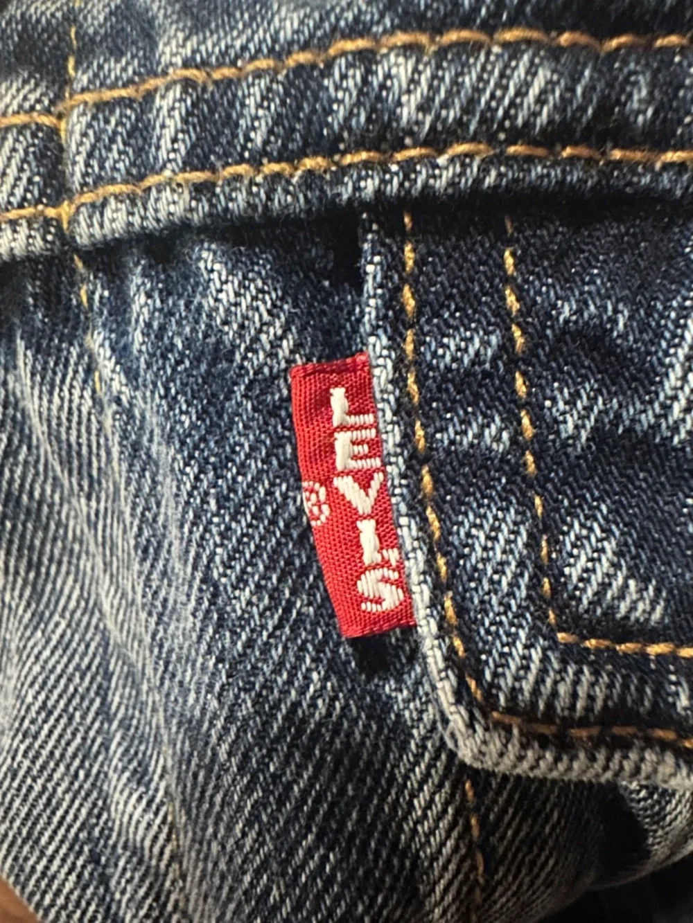 Levi's Premium BIG E Denim Trucker Jacket XL 723340574